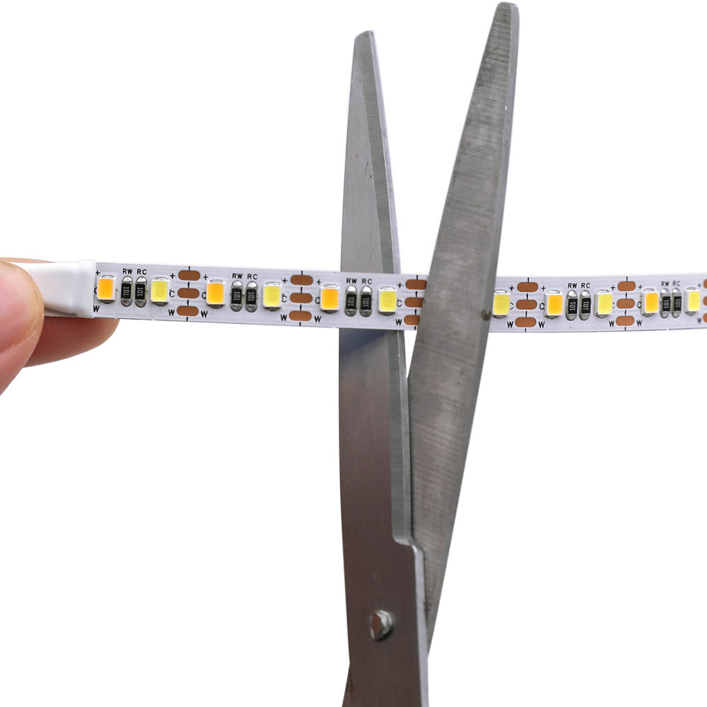 Pure White+Warm White CCT Series - DC5-24V 2835SMD Flexible LED Strip Lights - 600LEDs Pure White+Warm White CCT Series - DC5-24V 2835SMD Flexible LED Strip Lights - 600LEDs